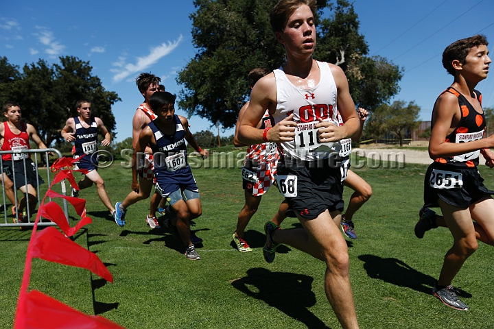 2015SIxcHSD2-039.JPG - 2015 Stanford Cross Country Invitational, September 26, Stanford Golf Course, Stanford, California.